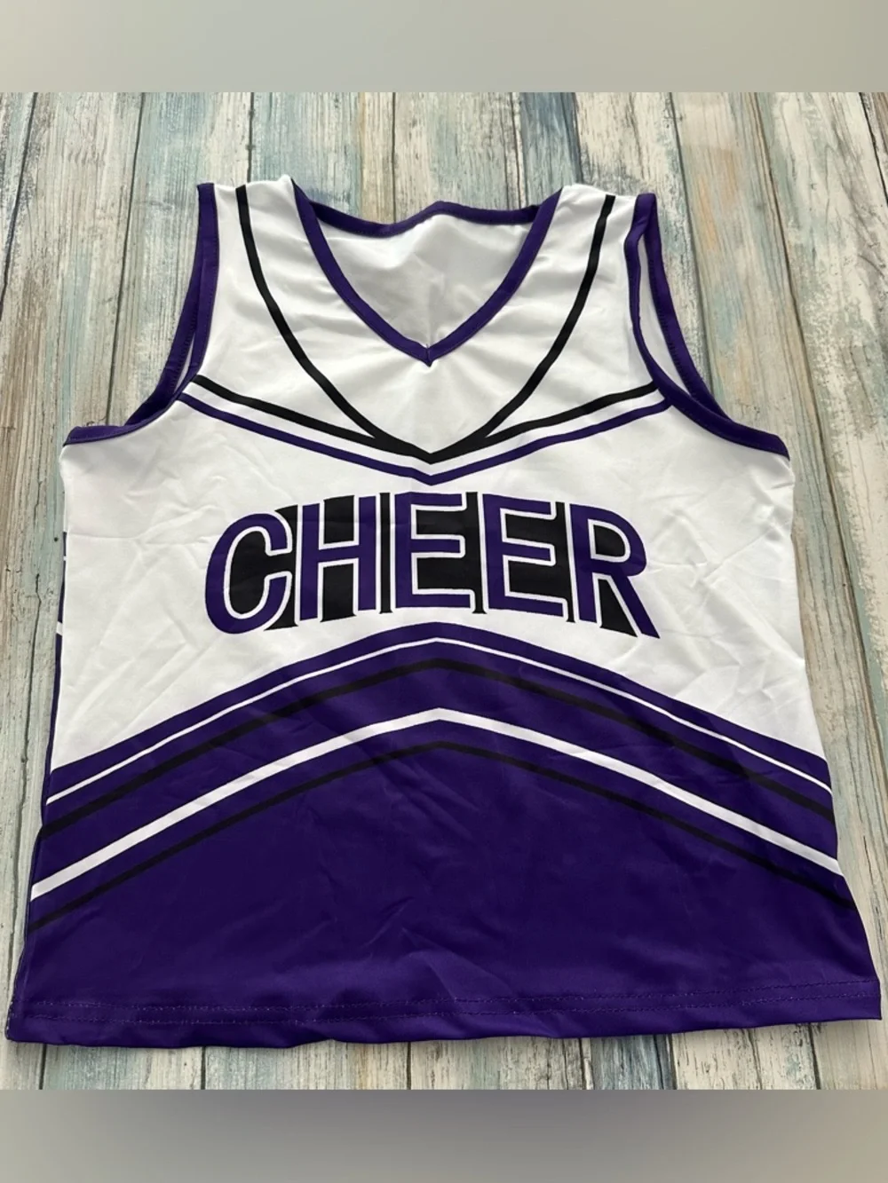 Adarl Cheerleader Costume Girls 11-12Y Halloween Cheerleading Outfit 5Pcs NEW